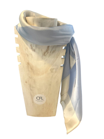 Pañuelo Cuello Azul/Beig