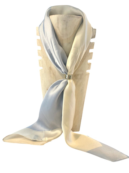 Pañuelo Cuello Azul/Beig