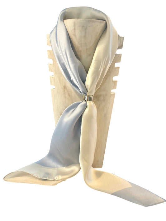 Pañuelo Cuello Azul/Beig