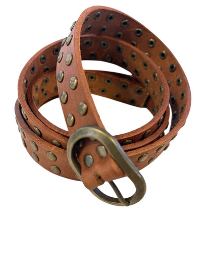 Cinturón Piel Tachuelas