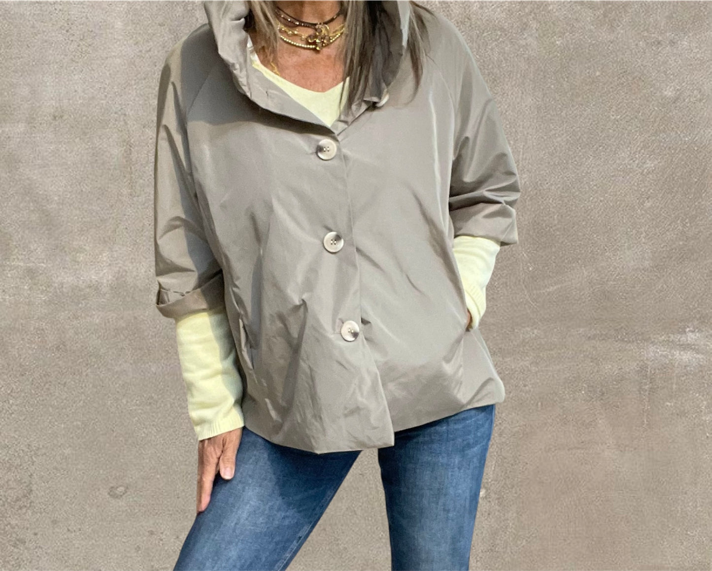 Gabardina Anna Beige