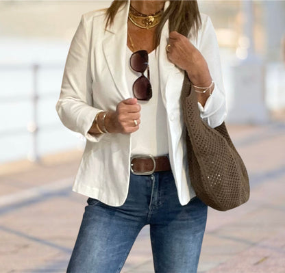 Americana Basic Blanca