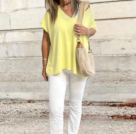 Camisa Letizia Amarillo