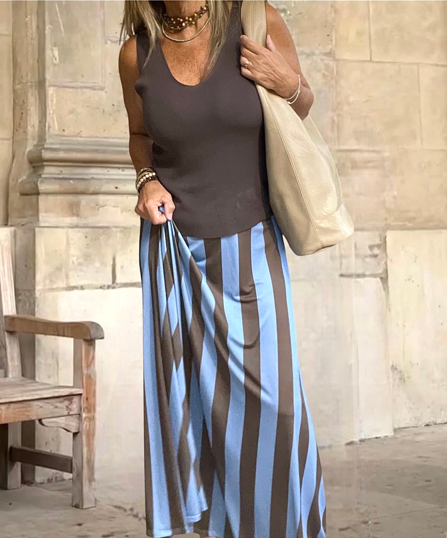 Falda Emma Rayas