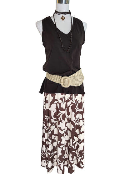 Falda Emma Flowers Brawn