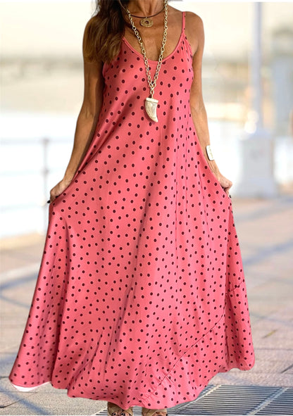 Vestido Lunares Rosa