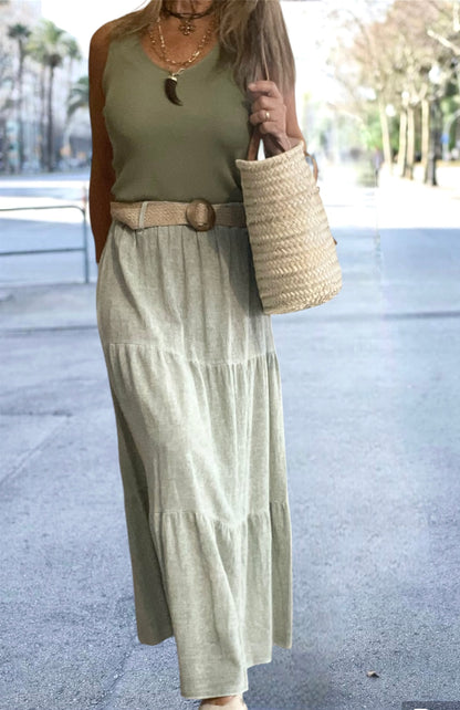 Falda Provenza Verde