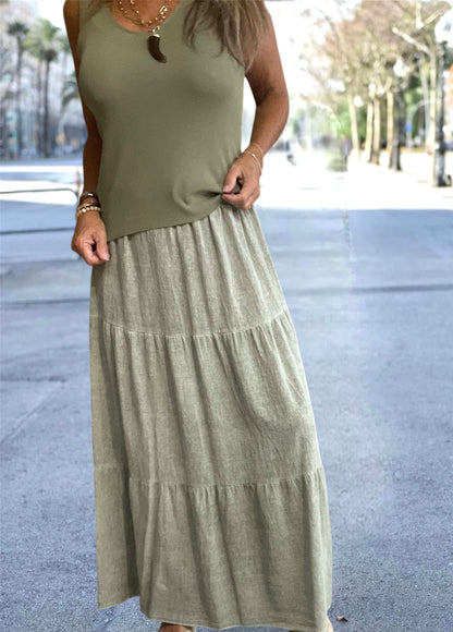 Falda Provenza Verde