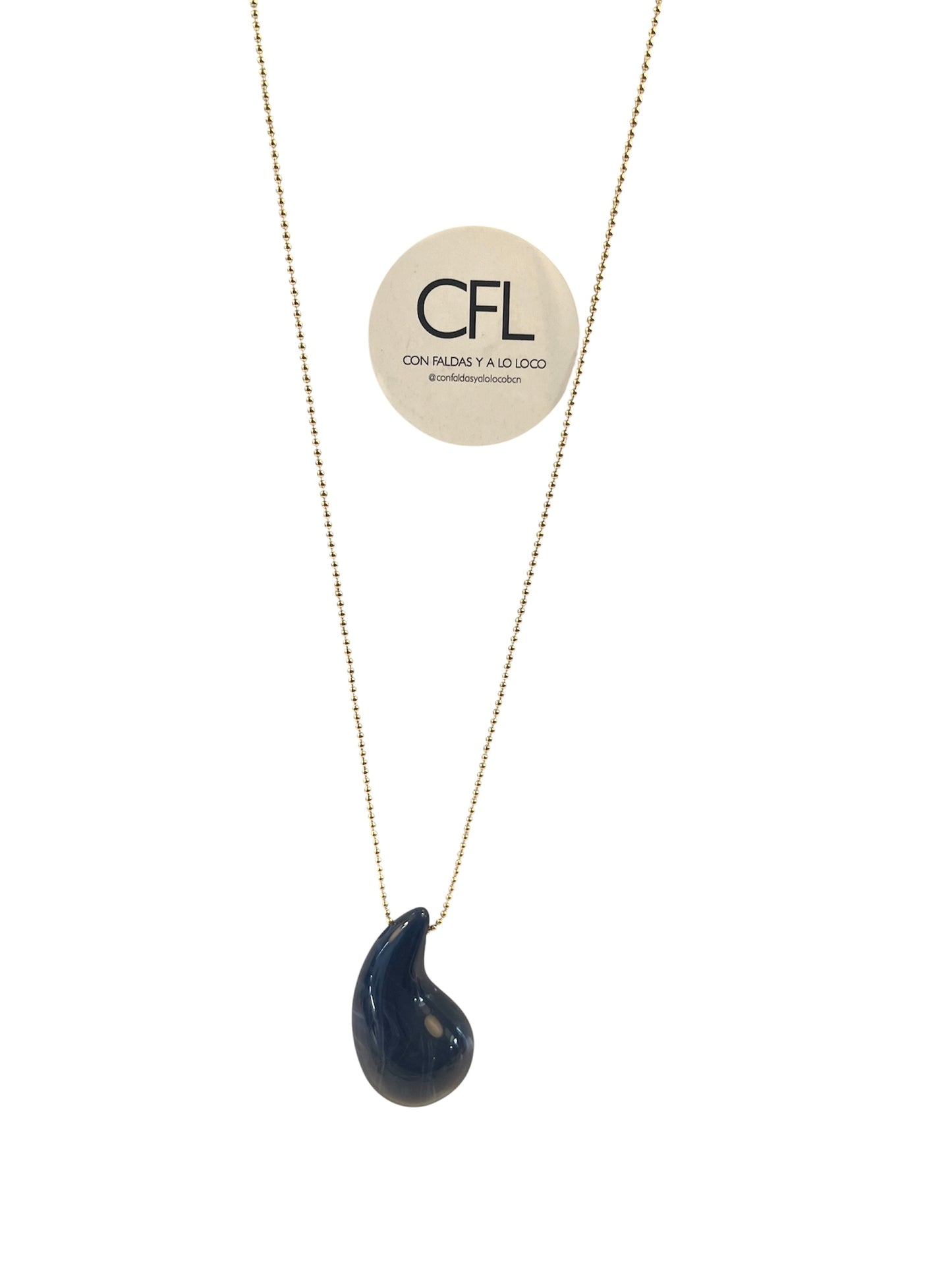 Collar Lágrima Marino