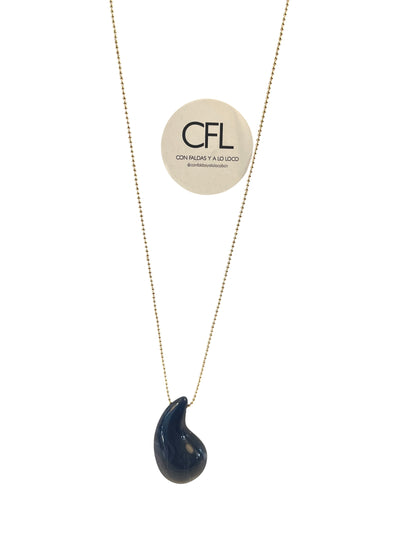Collar Lágrima Marino