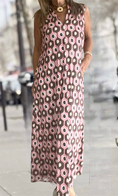 Vestido Eva Rosa/choco