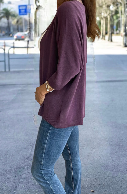 Cárdigan Kimono Vino CT