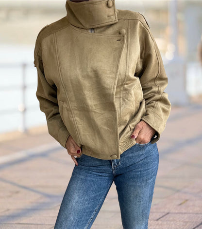 Cazadora Antelina Cruzada