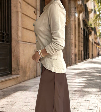 Chaqueta Alma Beige