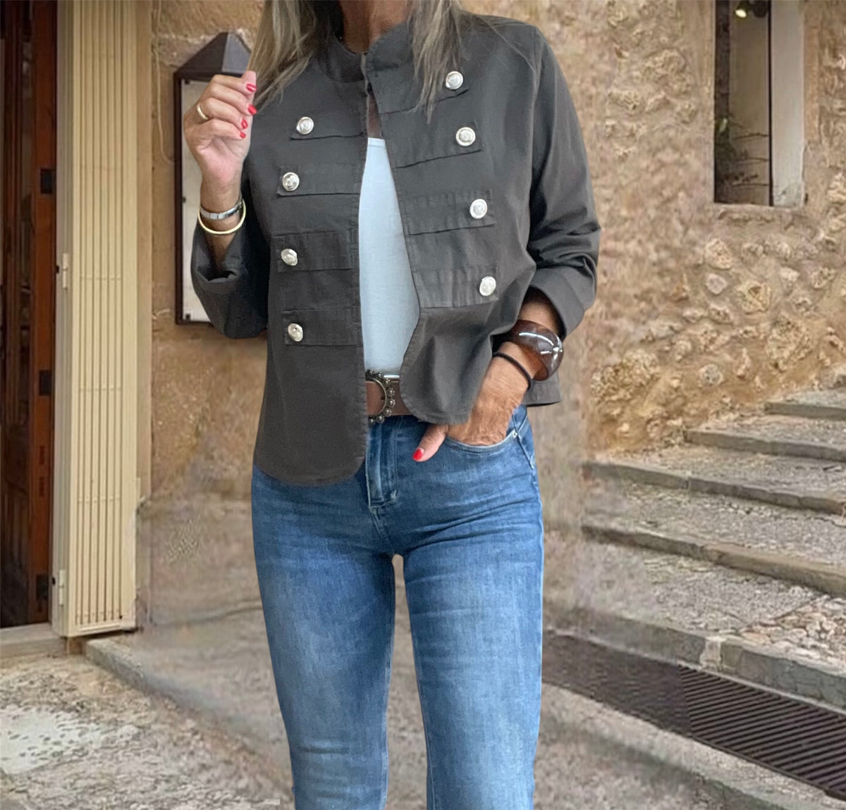 Chaqueta Miriam Chocolate