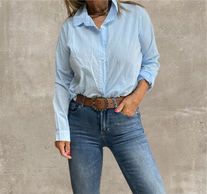Camisa Básica Jeans