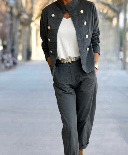 Chaqueta Miriam Gris