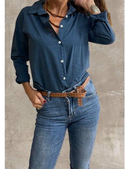 Camisa Básica Marino