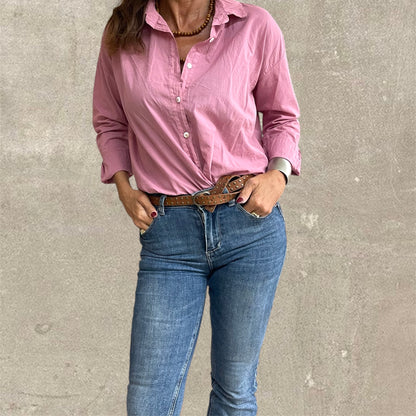 Camisa Básica Malva