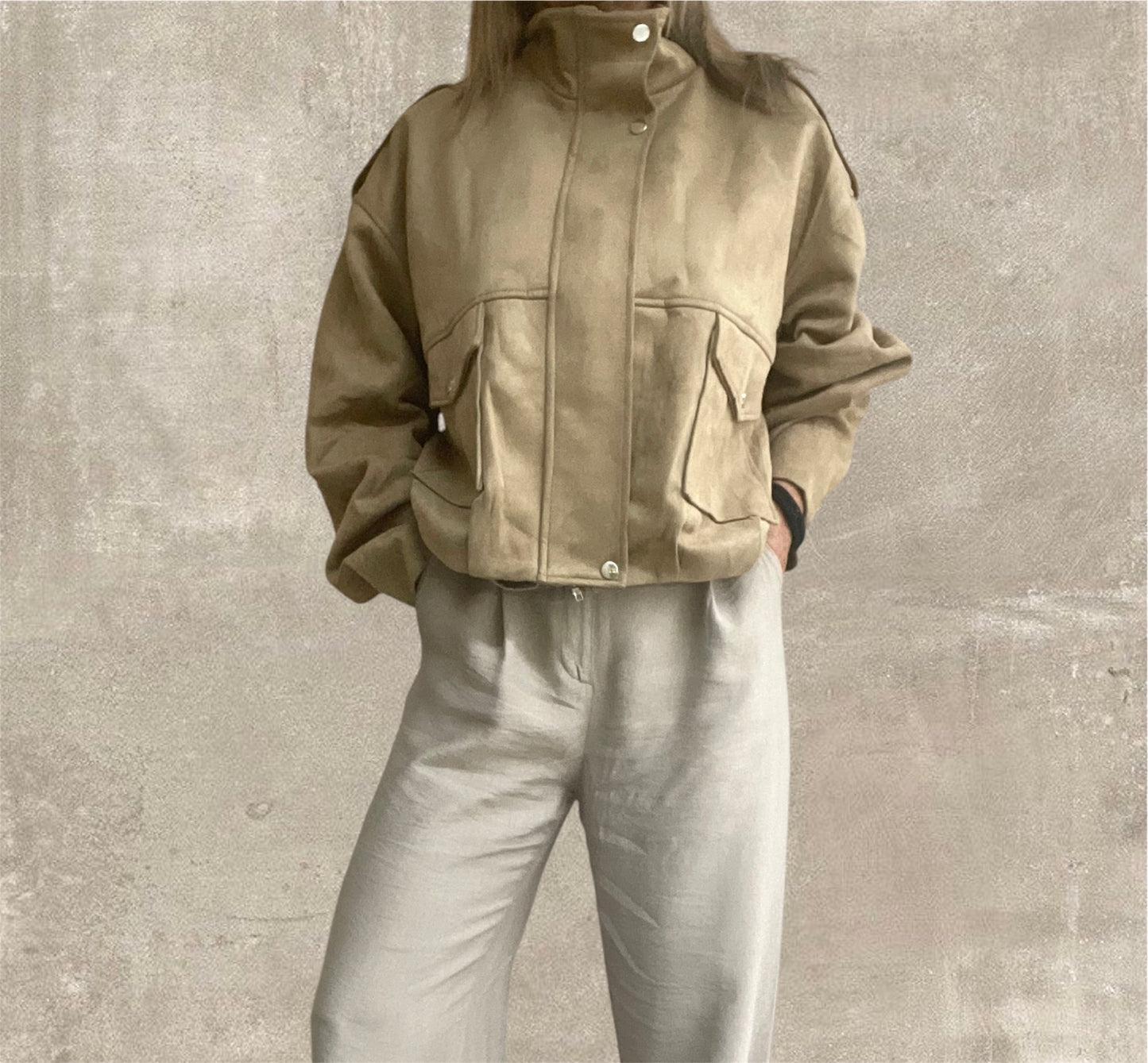 Chaqueta Abril Camel