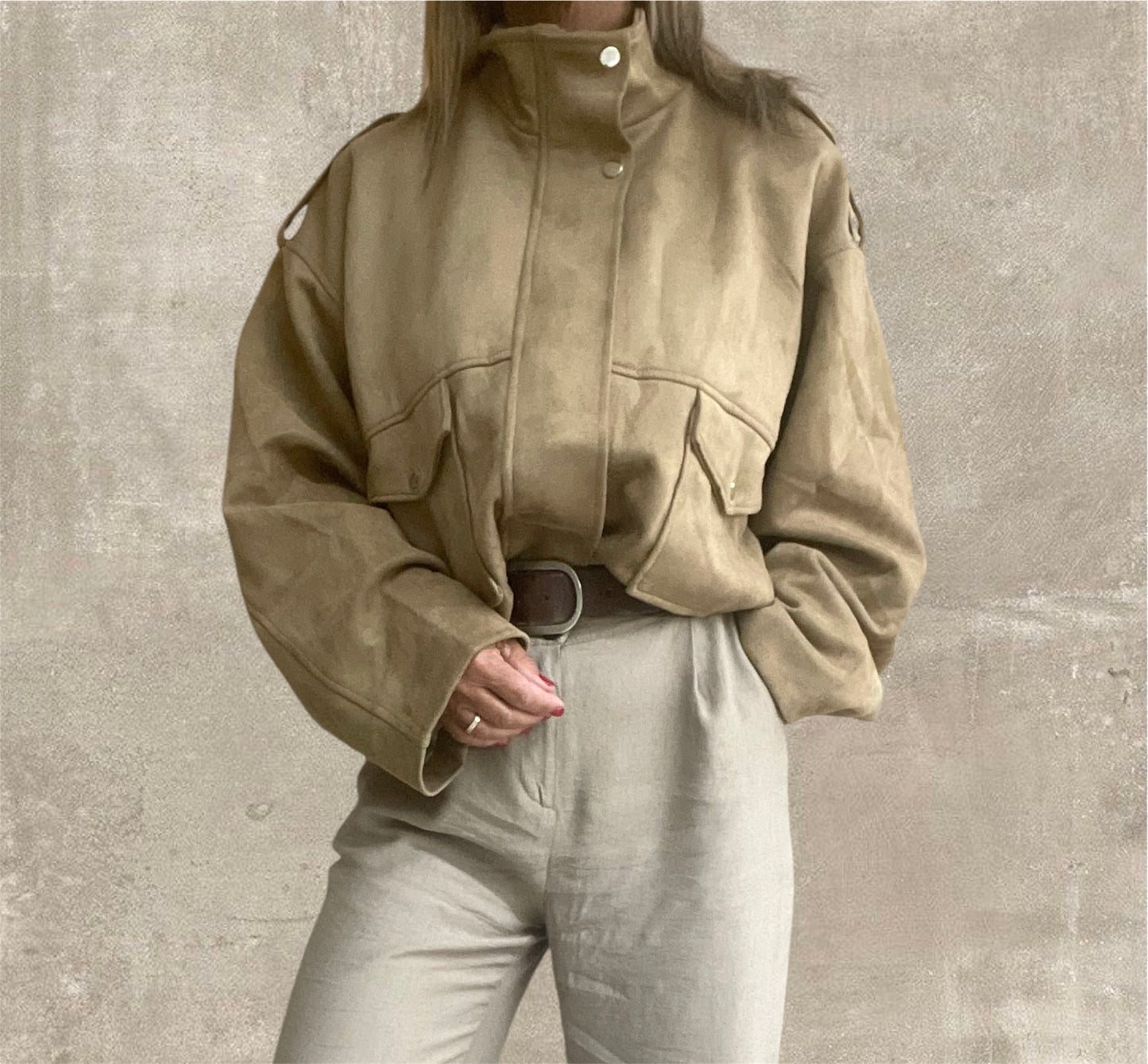 Chaqueta Abril Camel