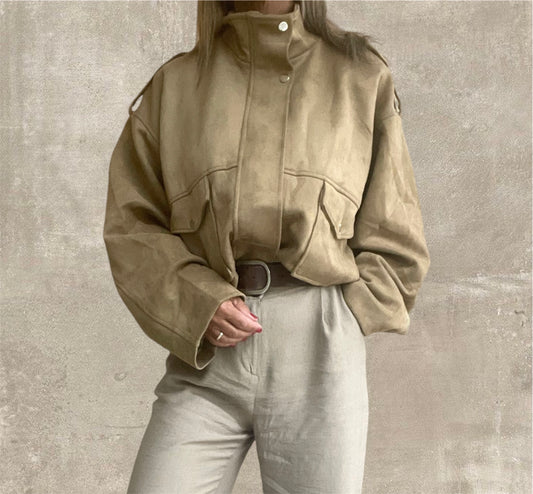 Chaqueta Abril Camel