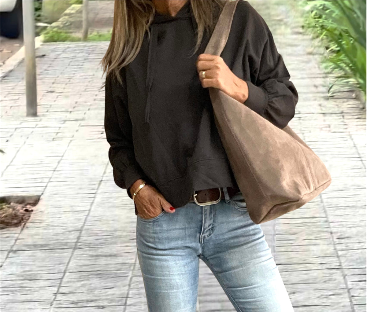 Sudadera Silvia Chocolate