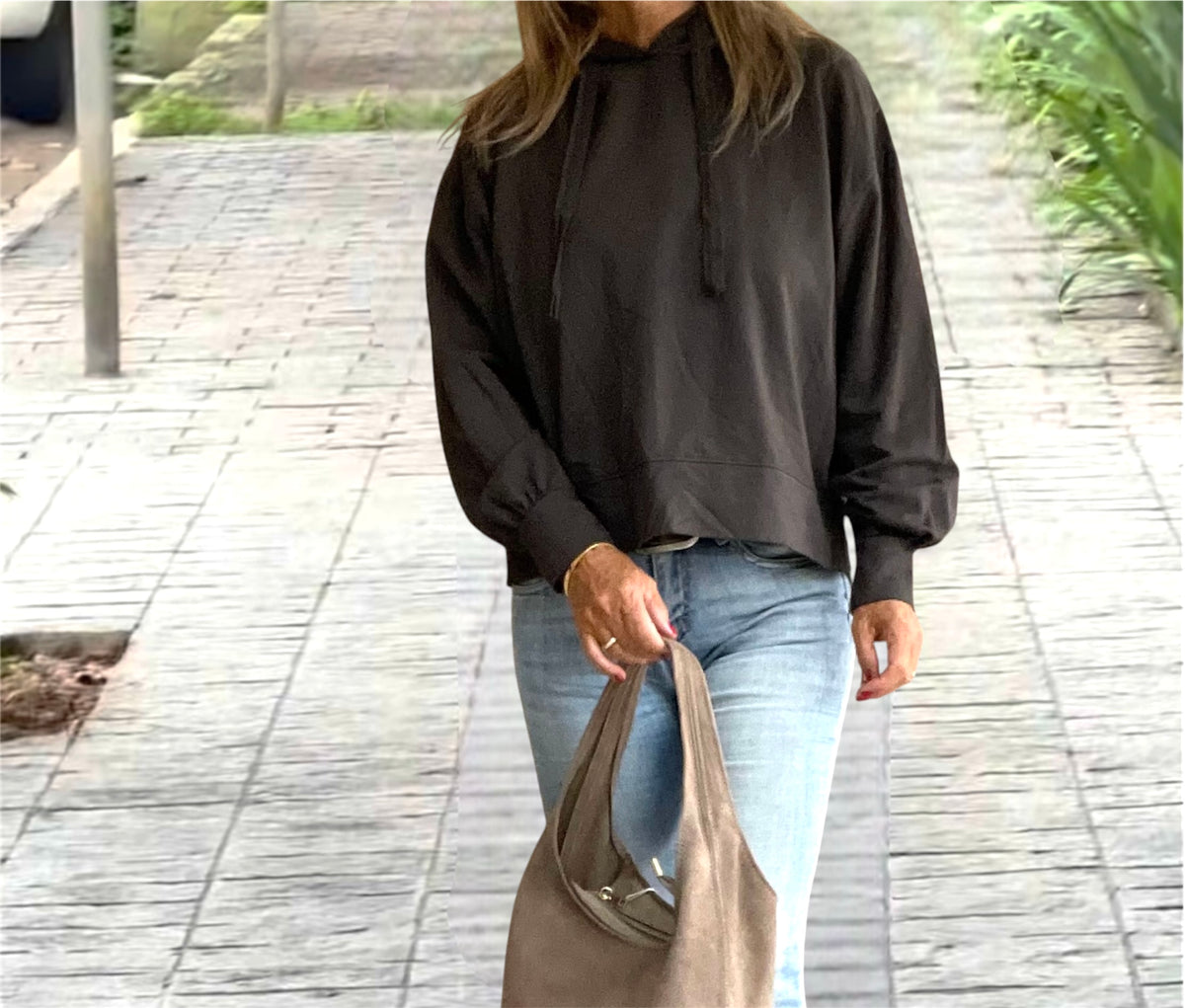 Sudadera Silvia Chocolate