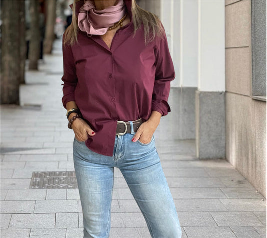 Camisa New Burdeos