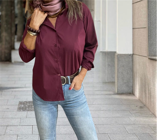 Camisa New Burdeos