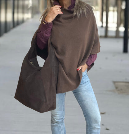 Poncho Basic Chocolate