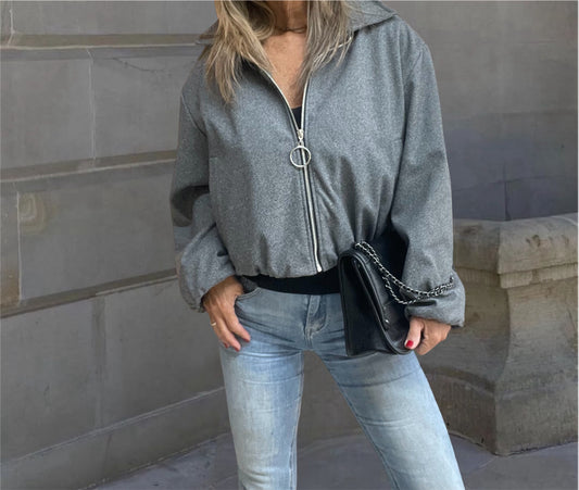 Chaqueta Espiga Negra