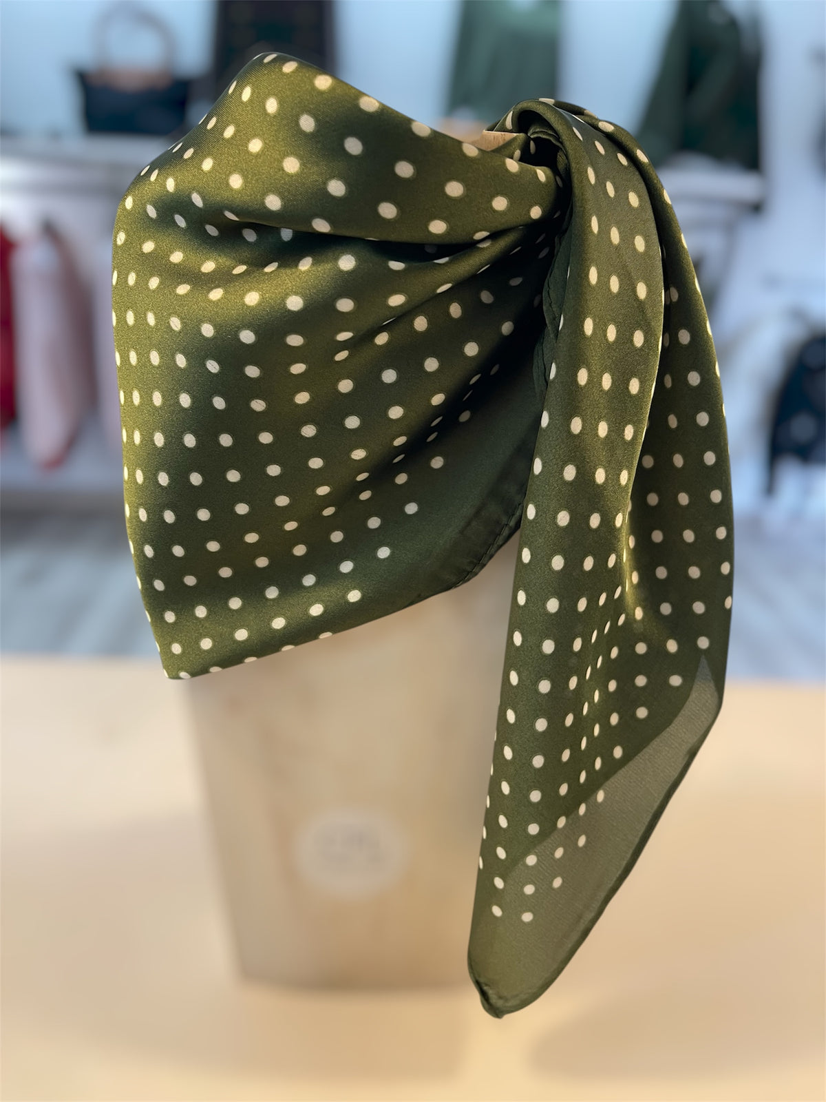 Pañuelo Verde Topos