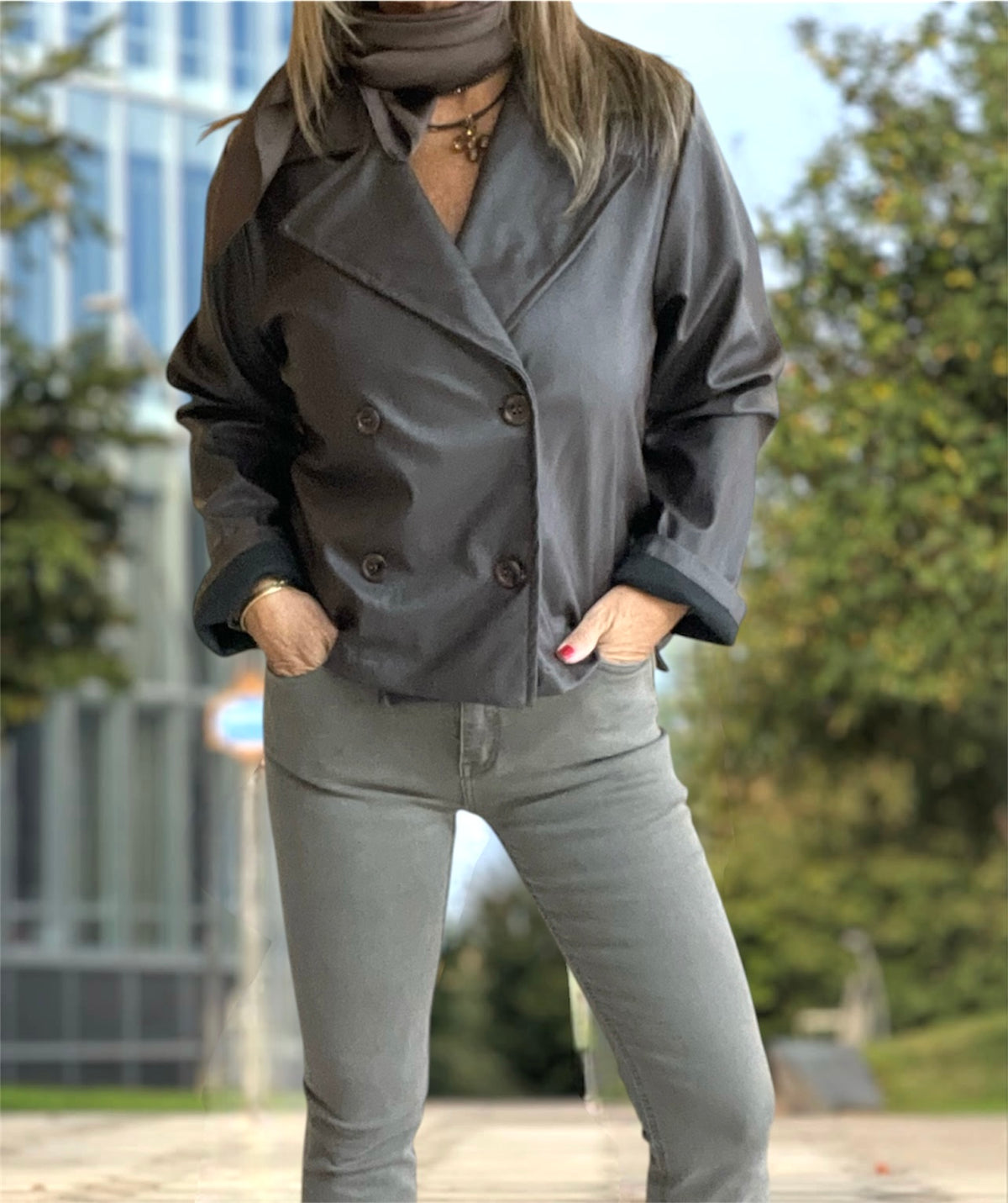 Chaqueta Roma Chocolate