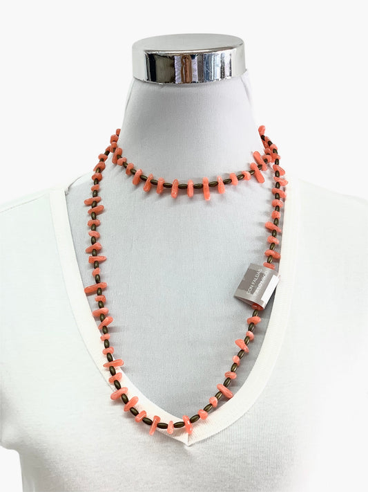 Collar Mixto Coral