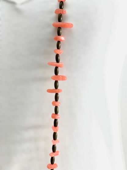 Collar Mixto Coral