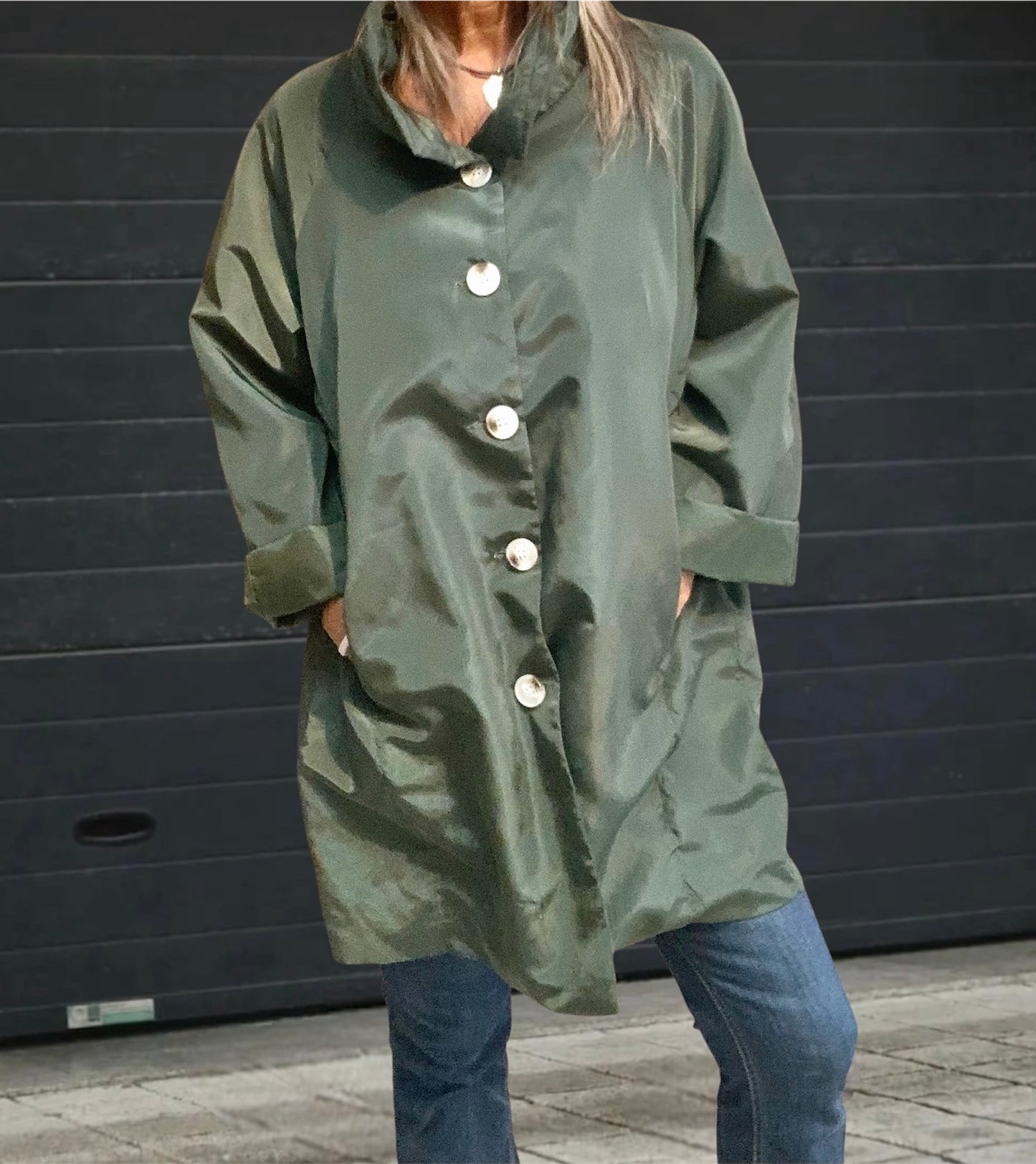 Gabardina Elvira Verde