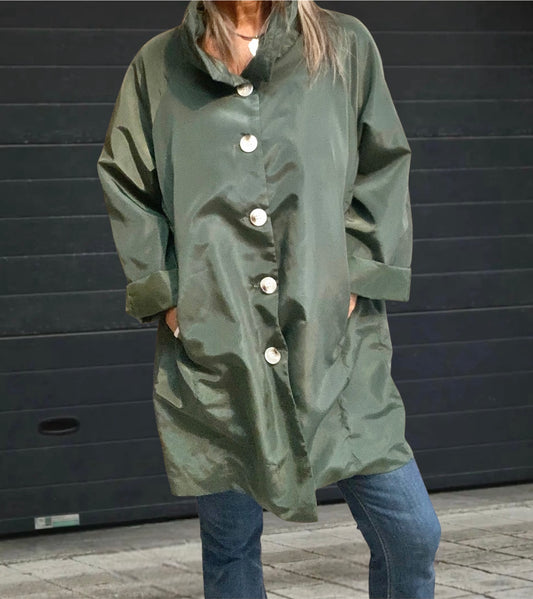 Gabardina Elvira Verde
