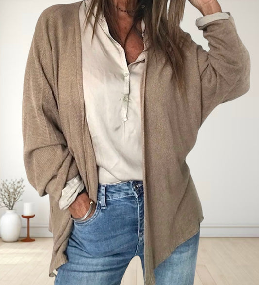 Cárdigan Kimono Beige
