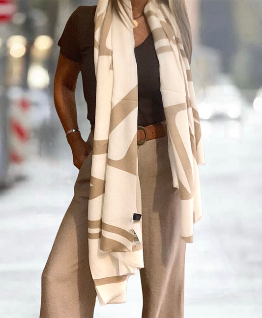 Foulard Geox Beige