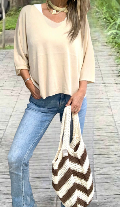 Jersey Sofia Beige