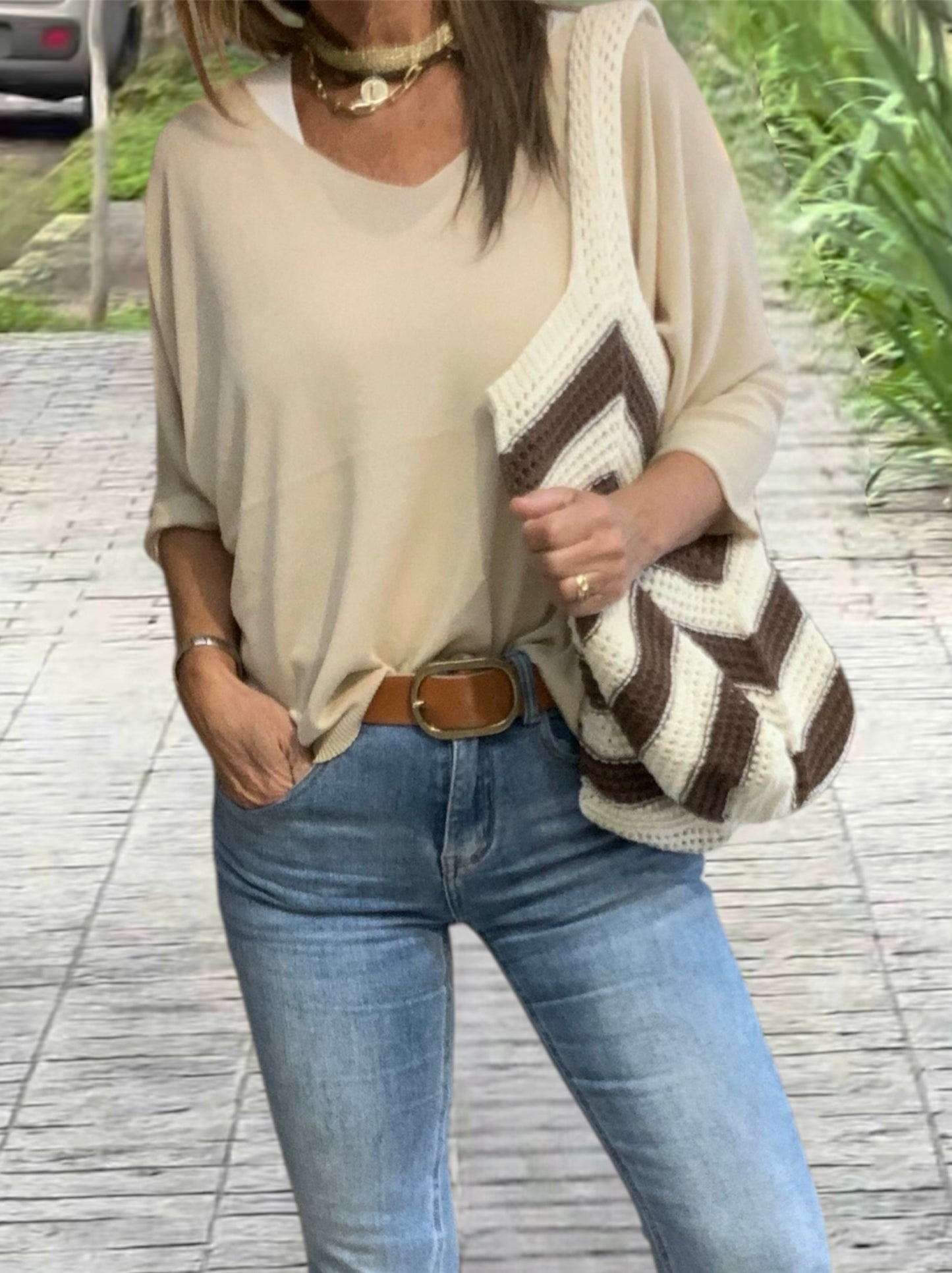 Jersey Sofia Beige