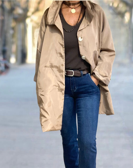 Gabardina Elvira Cámel