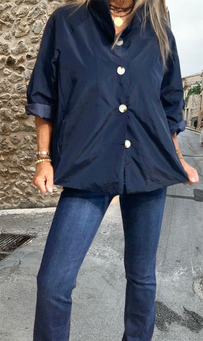 Gabardina Anna Azul