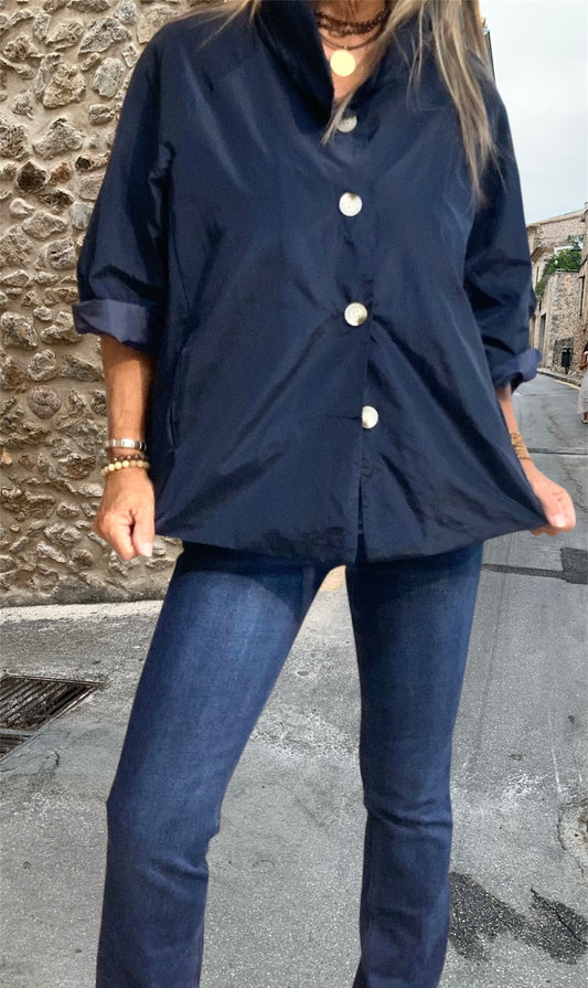 Gabardina Anna Azul