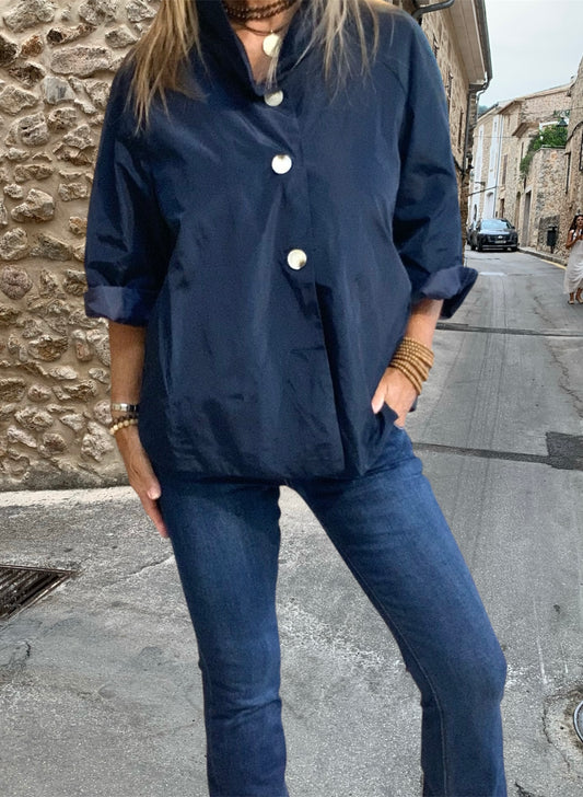 Gabardina Anna Azul